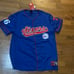 NWT unisex Philadelphia 76ers Blue Button down jersey men's size Large