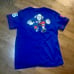 NWT unisex Philadelphia 76ers Blue Button down jersey men's size Large