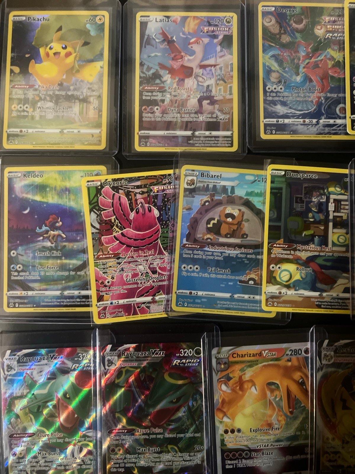 Pokemon crown zenith lot of 18
