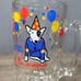 Spuds MacKenzie Clear Glass Thumbprint 32 oz Party Animal Beer Stein
