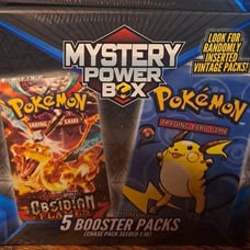 Pokemon Mystery Power Boxes Randomly Inserted Vintage Pack