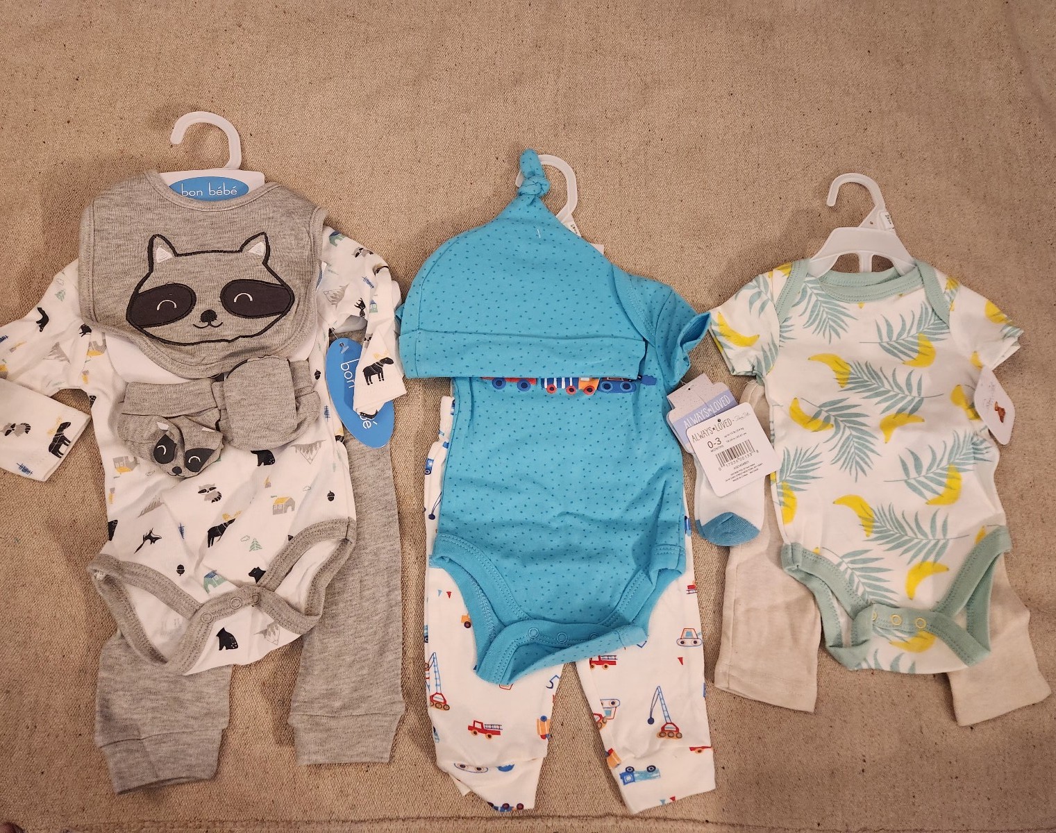 Baby boy clothing lot size 0-3M