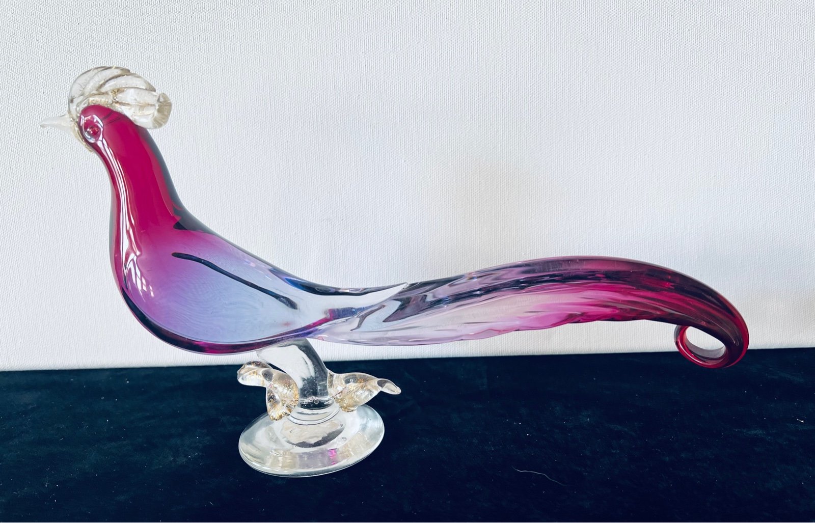 Murano Glass Pheasant by Salviati