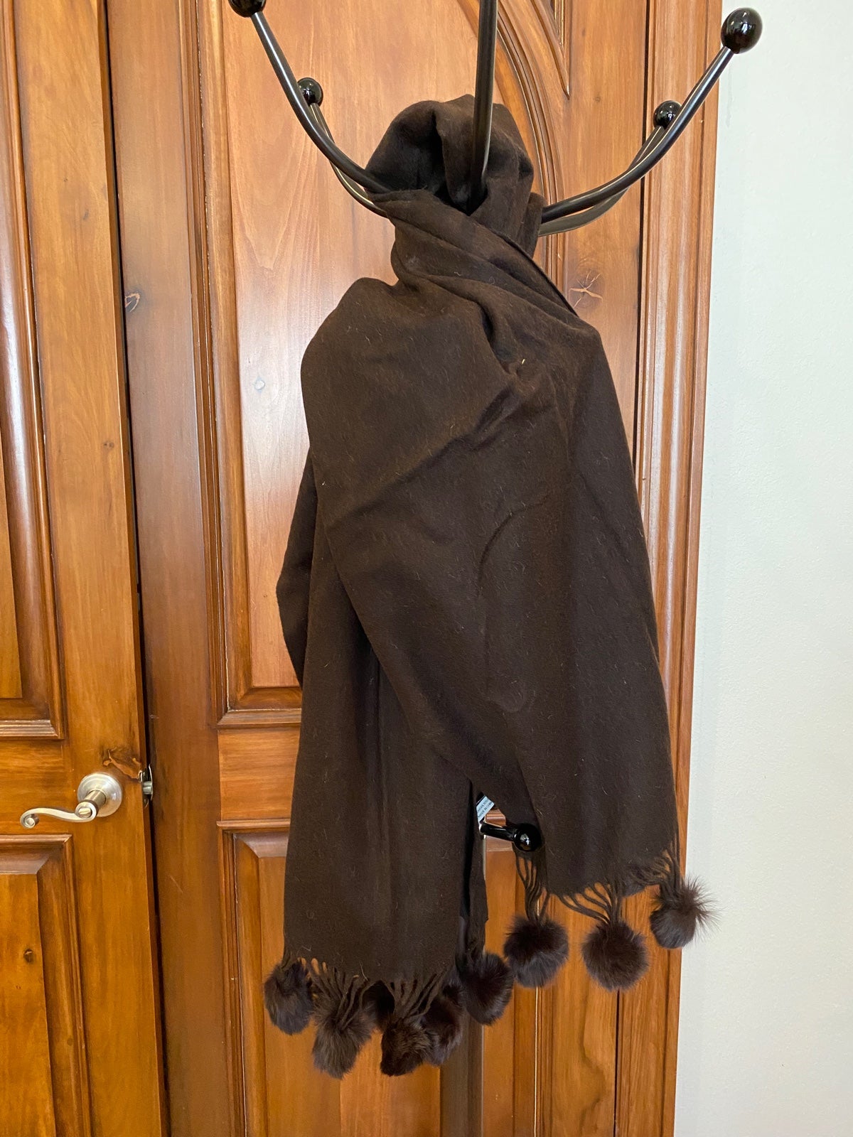 Brown Cashmere Shawl