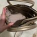Michael Kors large golden satchel