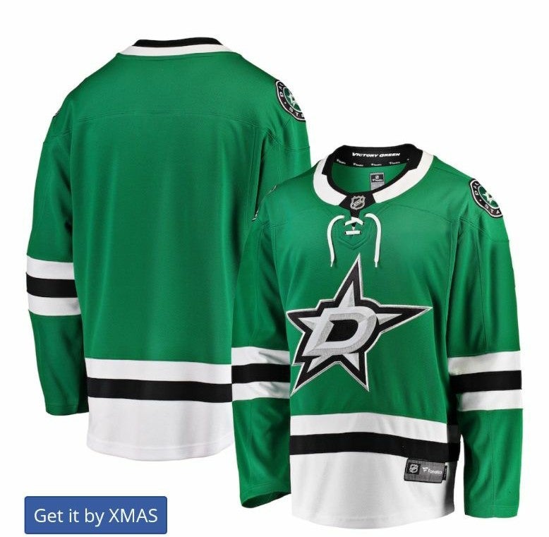 New Men's 4XL Dallas Stars Fanatics Bran