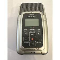 Zoom H2 Handy Audio Recorder Battery Digital Audio Linear SILVER No Adapter