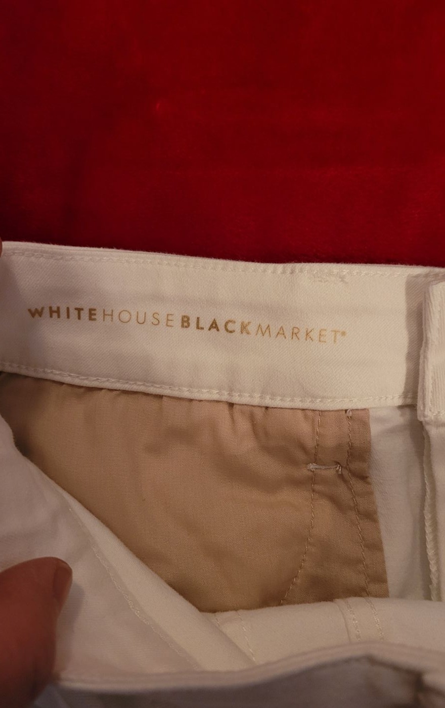 NWOT WHITE CROP JEANS SZ 6