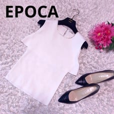 EPOCA Sleeveless Top, White, Size L, Rare, Recent Model