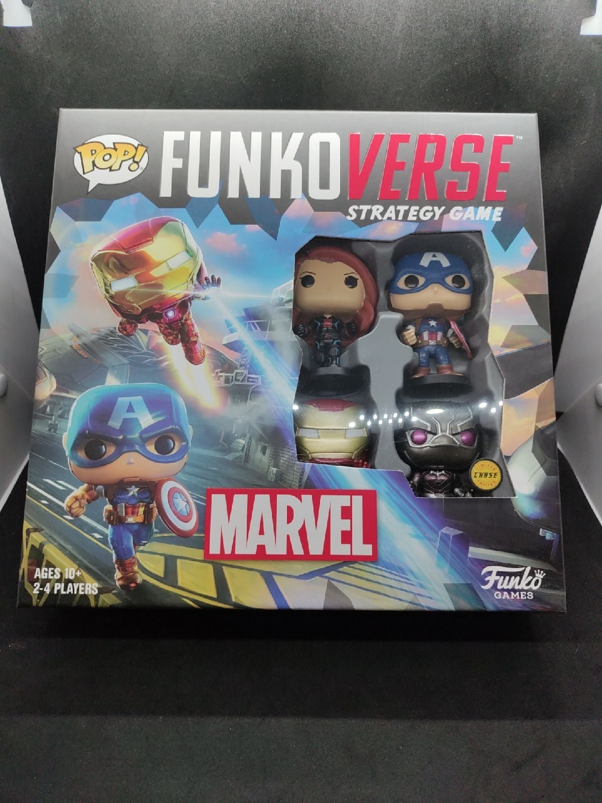 Funkoverse Funko pop chase marvel avengers startegy game