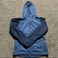 The North Face Windbreaker Jacket Sz M NavyBlue Lightwash/Light/Comfort