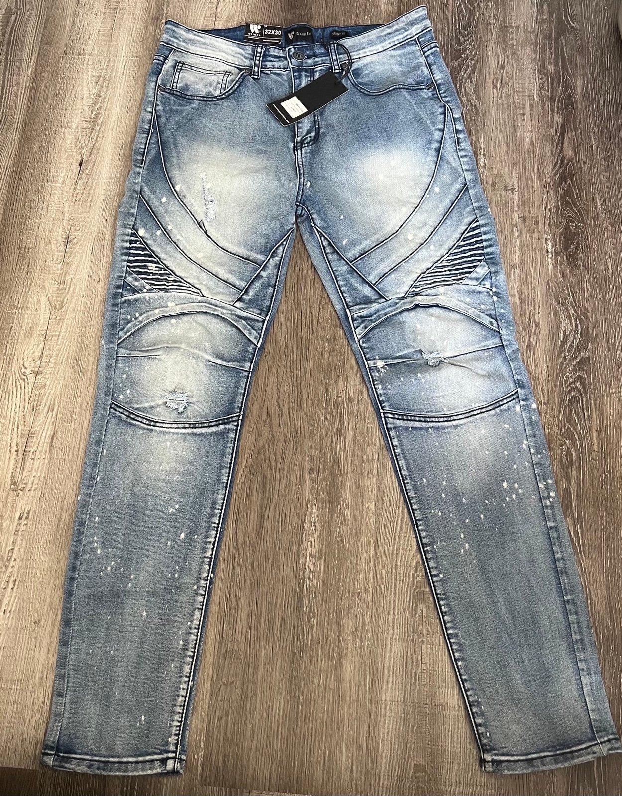 size 32 denim jeans
