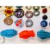 Beyblades Toy Lot with Launchers Rip Cords Etc Spinning Toy Playset BIN 6