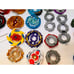 Beyblades Toy Lot with Launchers Rip Cords Etc Spinning Toy Playset BIN 6