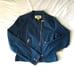 Blue Twill Motto Jacket