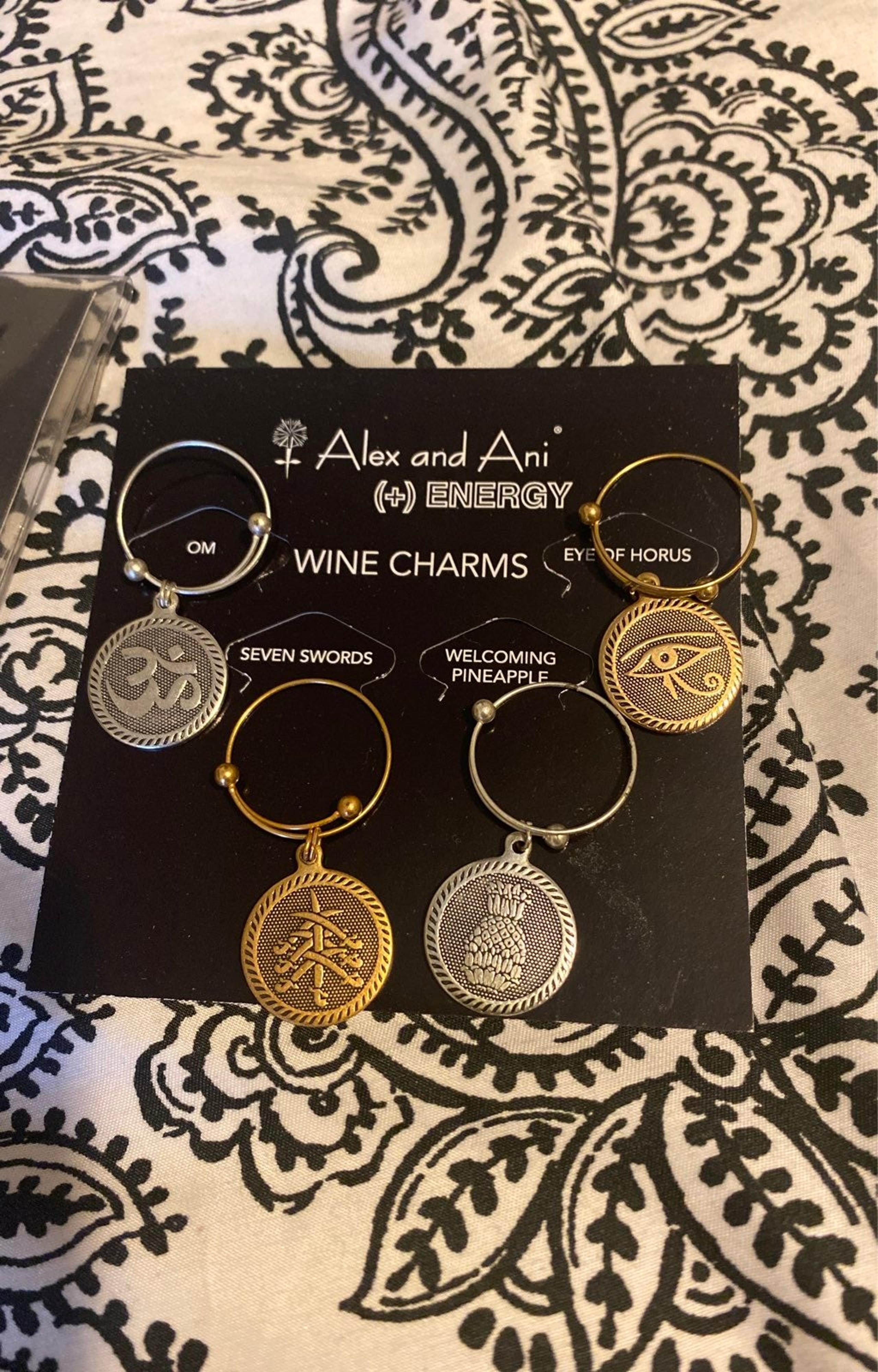 Alex and Ani wine charms