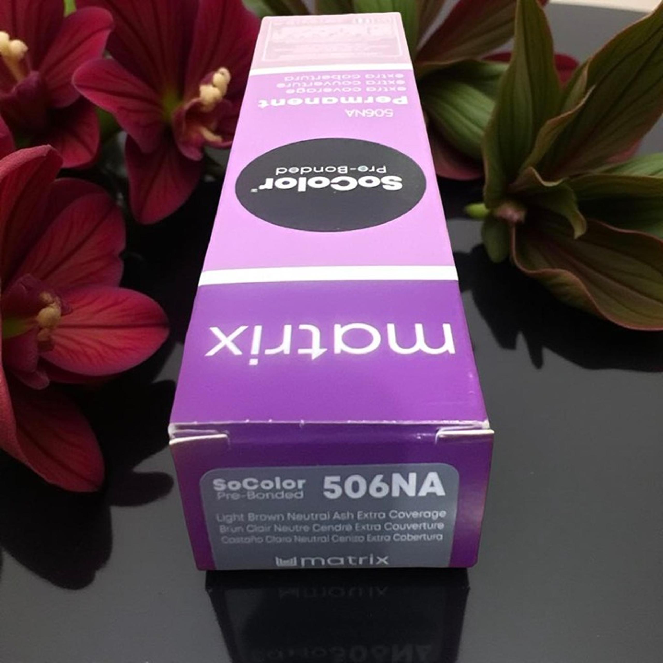 Matrix SoColor Pre Bonded 506NA Light Brown Neutral Ash Extra Coverage 3 oz