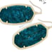 Kendra Scott Danielle Aqua Apatite Earrings — NEW