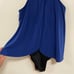 MagicSuit Aubrey Slimming Control One Piece Draped Swimsuit Ultramarine Size 8