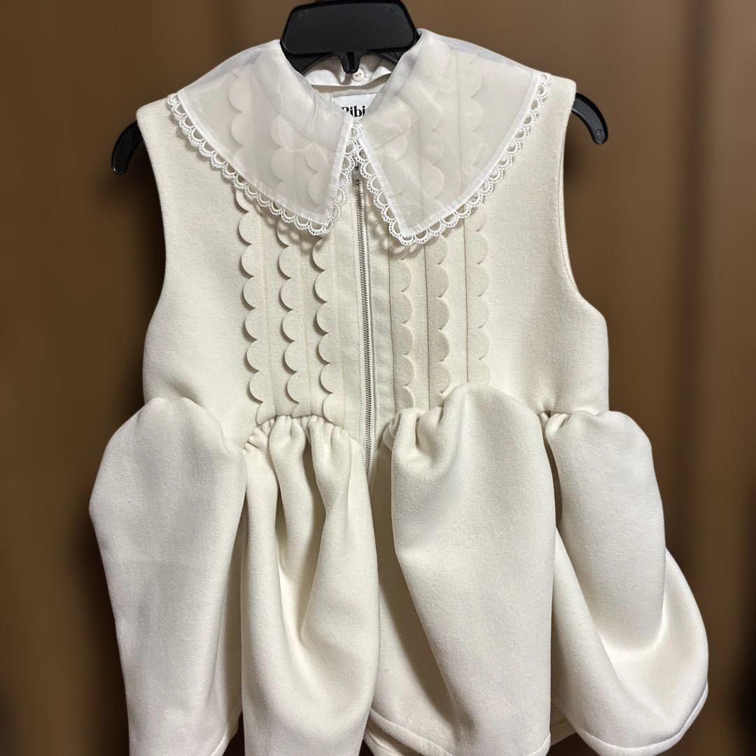 Bibiy♡ANGIE SLEEVELESS JACKET bibiy ANGIE SLEEVELESS JACKET