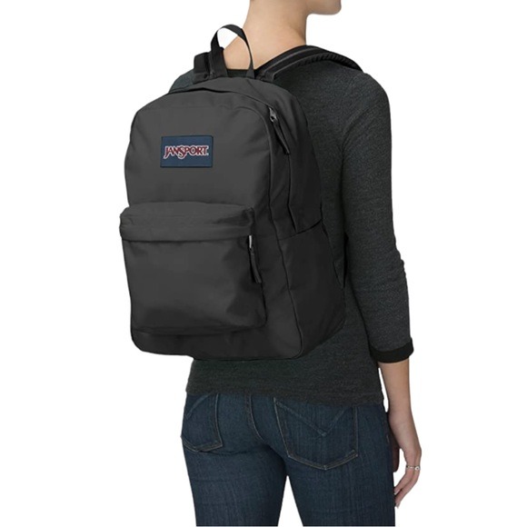 JANSPORT Black on sale SuperBreak One Backpack Lightweight School Book-bag