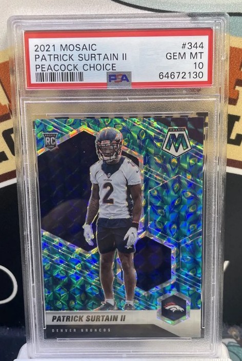 Patrick surtain peackock psa10