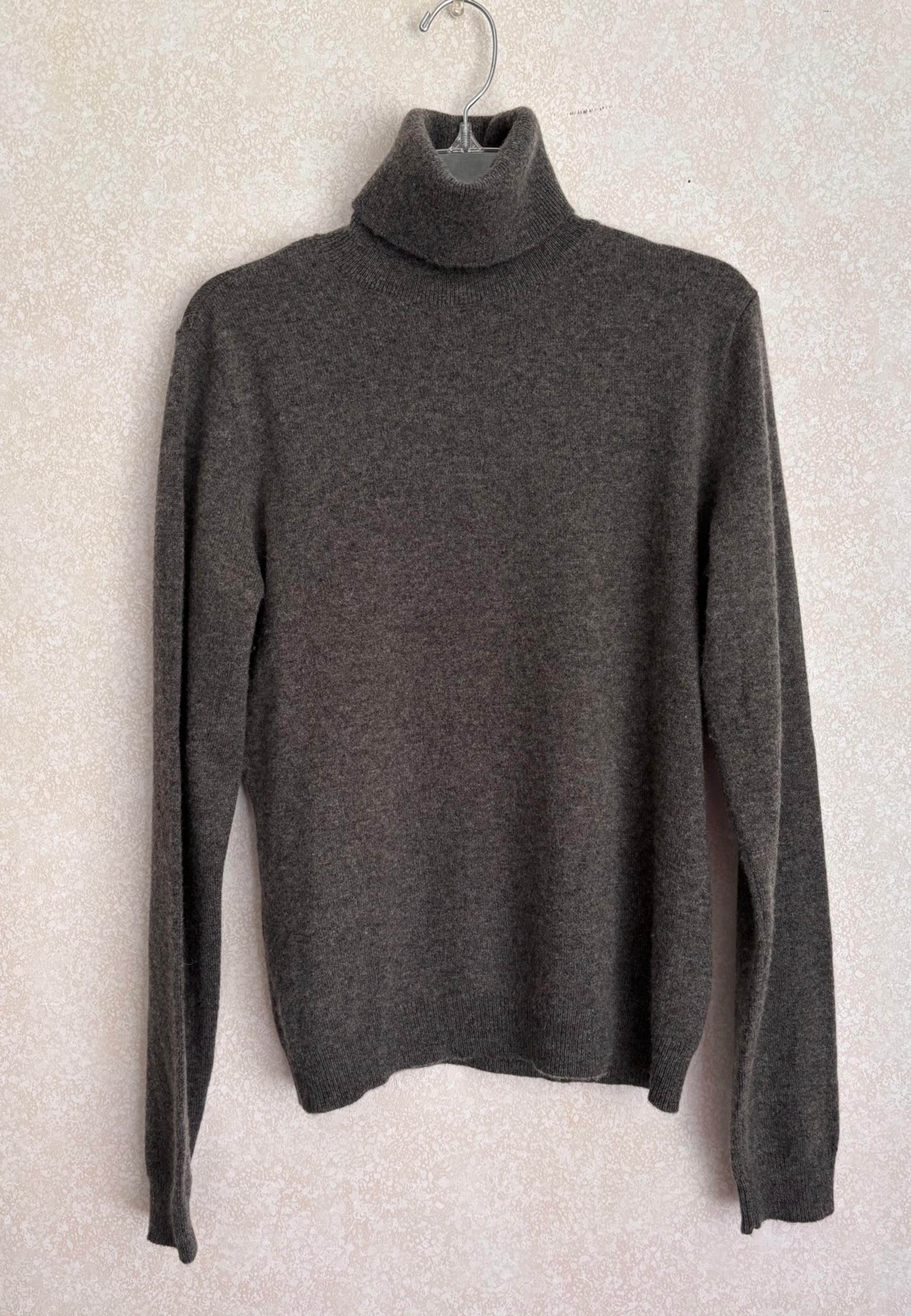 Women’s RALPH LAUREN BLACK LABEL Sweater Turtleneck 100% Cashmere Size M Luxury