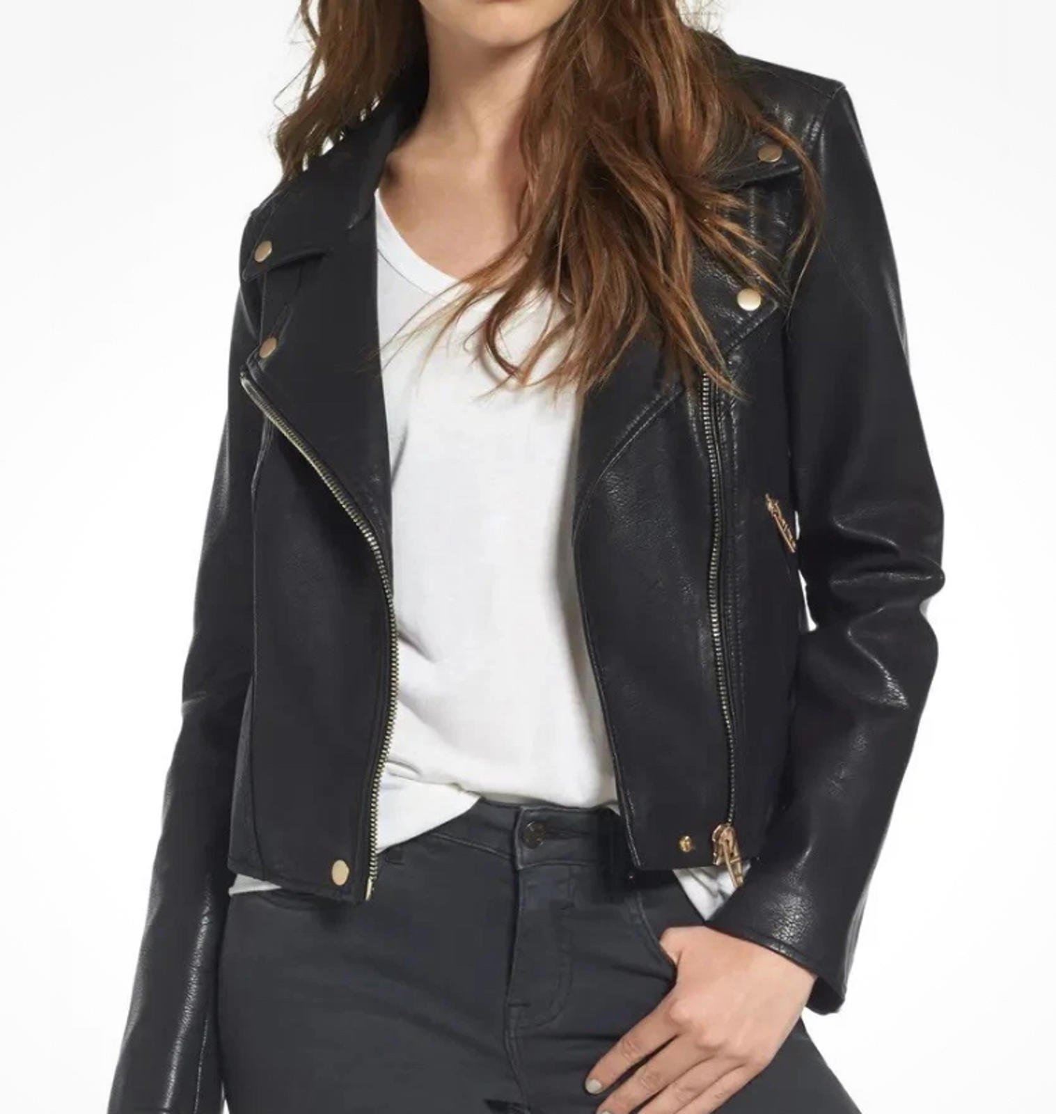 BLANKNYC Life Changer Moto Black Jacket Black - Plus Size 3X