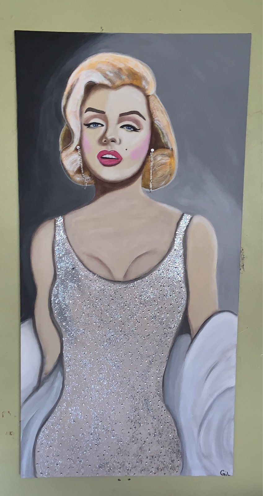 marilyn monroe painting