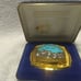 Mount Rushmore 1941-91 Golden Anniversary Gold Plated Buckle W/ Box Mint !!! 3