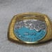 Mount Rushmore 1941-91 Golden Anniversary Gold Plated Buckle W/ Box Mint !!! 3