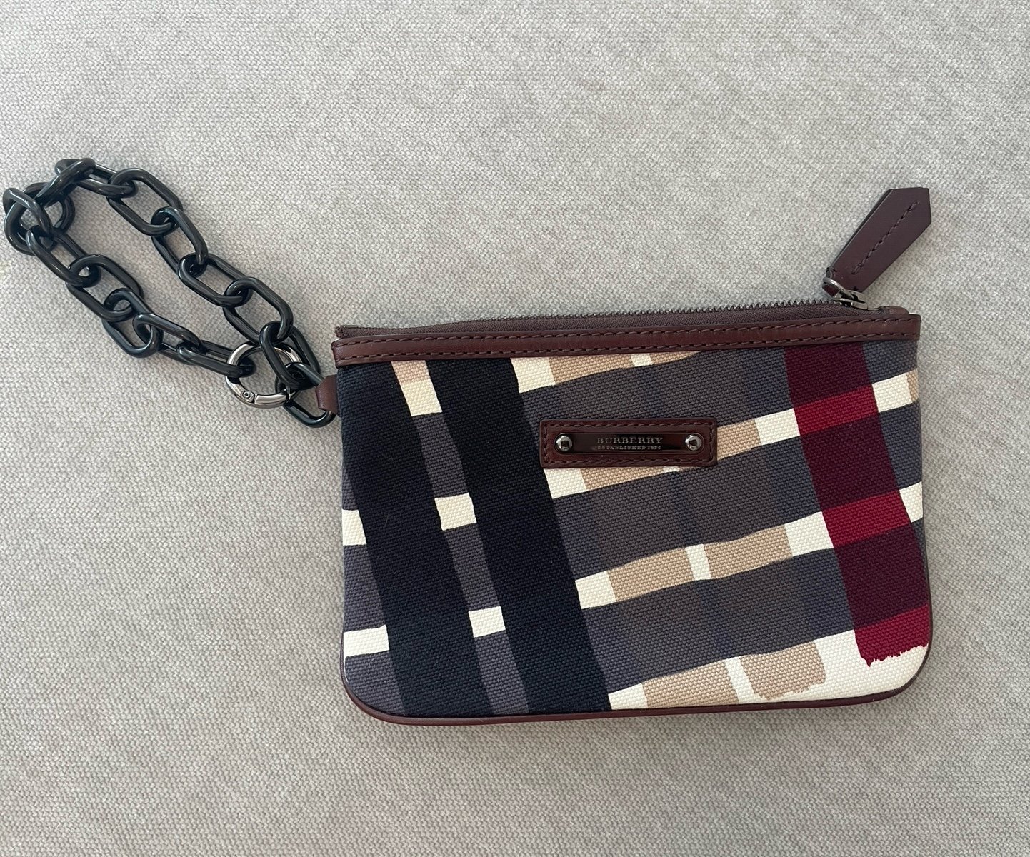 Burberry Clutch Wristlet Pouch