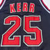 Vintage Champion Steve Kerr #25 Chicago Bulls Large 44 NBA Black Away Jersey