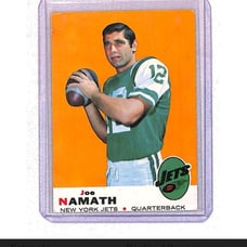 JOE NAMATH.....1969.....#100