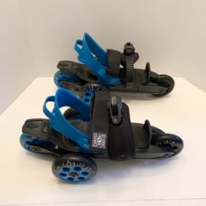 Cardiff Skates Unisex Small Blue Adjusta