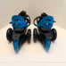 Cardiff Skates Unisex Small Blue Adjusta