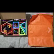 Magnetic Building Blocks 60 Pieces