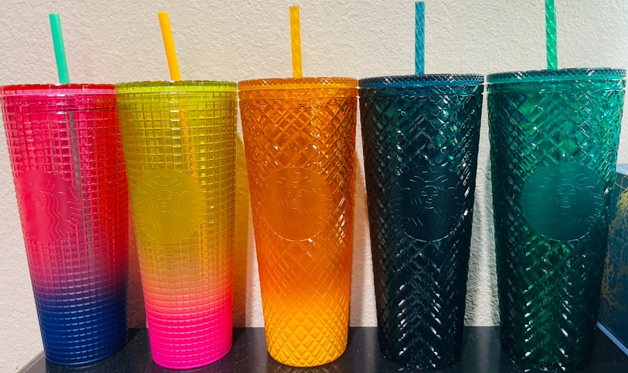 5 Brand New Starbucks 24Oz Tumblers