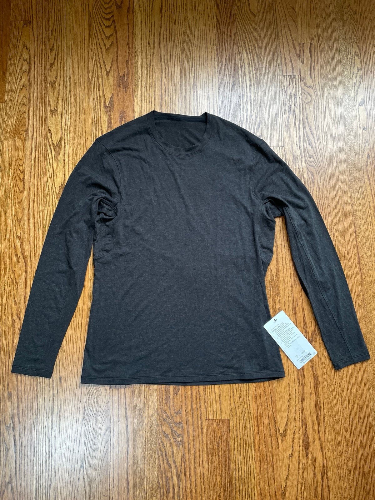 Lululemon Men's Size Small Black Somatic Aero Long Sleeve Shirt Training Top NWT