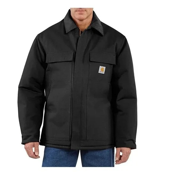 NWT Carhartt Men's Loose Fit Firm Duck Insulated Traditional Coat M 200 Y41
