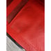 Salvatore Ferragamo Pamplona Pebble Red Leather Long Wallet