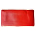 Salvatore Ferragamo Pamplona Pebble Red Leather Long Wallet