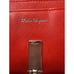 Salvatore Ferragamo Pamplona Pebble Red Leather Long Wallet