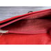 Salvatore Ferragamo Pamplona Pebble Red Leather Long Wallet