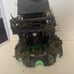 Halloween miniature haunted house.