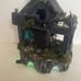 Halloween miniature haunted house.
