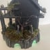 Halloween miniature haunted house.