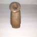 Vintage Snail Swirl Stoneware Vase Earthy Japandi Masculine