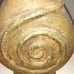 Vintage Snail Swirl Stoneware Vase Earthy Japandi Masculine