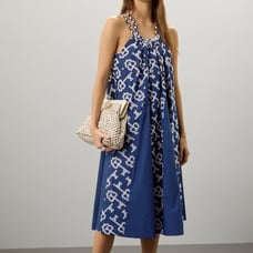 Eudon Choi Collective Braided Halter Neck dress blue - 8